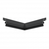 Угол внутренний 90° Alteza CONTOUR-PRO LED, 25х25 см, чёрный - 3D