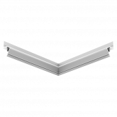 Угол внутренний 90° Flexy FLY 02, 20х20 см, некрашеный - 3D