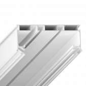 Профиль LumFer SK02 скрытый карниз, белый (3,2м) - 3D
