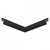 Угол внутренний 90° Flexy FLY 02, 20х20 см, чёрный - 3D