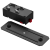 Трековый прямой коннектор EKS Colibri, чёрный 0923 Трековый прямой коннектор EKS Colibri, чёрный 0923