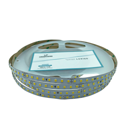 Светодиодная лента Leds Power 24В 128св-д м (12Вт м) IP20 холодная, Lux160 (5м) 006123