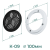 Комплект решётка магнитная с платформой К-09 (d100мм), чёрная - схема Комплект решётка магнитная с платформой К-09 (d100мм), чёрная - схема