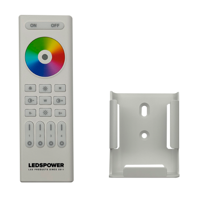 Пульт Leds power CCT на 4 зоны RGB RGBW RGBCCT RC03RF, белый 006543