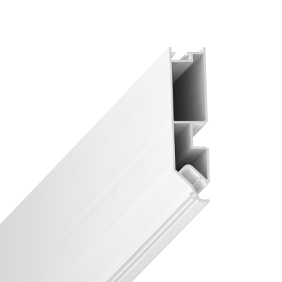 Профиль LumFer PDK80 Переход для карниза, белый (2м) - 3D