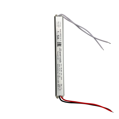 Блок питания Leds Power 12В 18Вт, Super Slim  922785 - вид 2