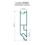 Профиль LumFer PDK80 Переход для карниза, белый (2м) - схема