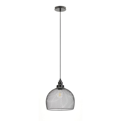 ЭРА PL7 BK LOFT Подвес металл, E27, max 60W,d280 , черный (8 32) 4609