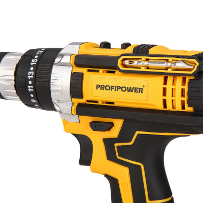 Дрель-шуруповёрт аккумуляторная DW18-N Profi Power, ударная T0053 - вид 6