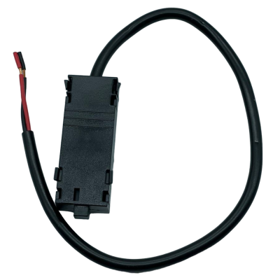 Коннектор трековой системы Slim Line, чёрный, 254520 (L370) вид 3