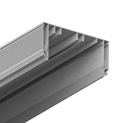 Профиль Alteza GARDINA P 70 Карниз двухрядный, белый матовый (3,2м) - 3D, вид 2