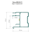 Профиль Flexy BRUS 01 (ПФ6867) Брус с подсветкой, некрашеный (2м) - схема Профиль Flexy BRUS 01 (ПФ6867) Брус с подсветкой, некрашеный (2м) - схема
