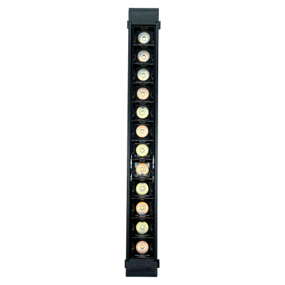Светильник FLAT MASK для трековой системы Slim Line 9Вт Smart Dim CRI90 Osram Trix ССТ, чёрный вид 3