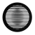 Решётка магнитная, металлическая К-02 (d100мм), чёрная - 3D Решётка магнитная, металлическая К-02 (d100мм), чёрная - 3D