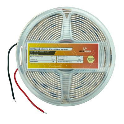 Светодиодная лента Leds Power 24В 256св-д м (11Вт м) IP20 нейтральная, СОВ (5м) 005584 - вид 2