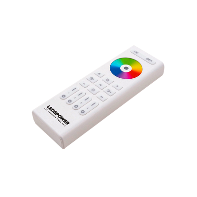 Пульт Leds power CCT на 4 зоны RGB RGBW RGBCCT RC03RF, белый 006543 - вид 2