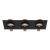 Светильник Luminotti BASE 3 MR16 GU10 чёрный вид 1 Светильник Luminotti BASE 3 MR16 GU10 чёрный вид 1