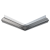 Угол внешний 90° Flexy FLY 01, 20х20 см, некрашеный - 3D