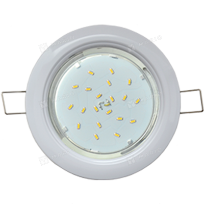 Светильник Ecola GX53-DGX5315 св-к легкий Белый 18x100 ПОД ПОКРАСКУ FW53EFECD