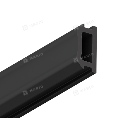 Вставка разделительная Flexy PVC 8 для STANDART 01, STANDART 03, GARDINA2 05, BRUS 03 черная (200м) - вид 2