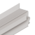 Профиль Alteza Contour-Pro LED, парящий под вставку, белый (2м) - 3D Профиль Alteza Contour-Pro LED, парящий под вставку, белый (2м) - 3D