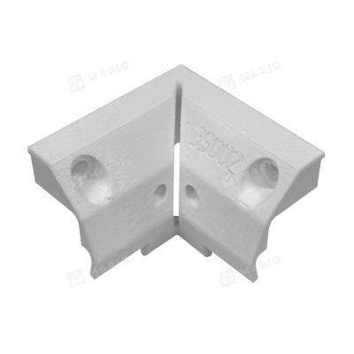 Внутренний угол ALTEZA CONTOUR-PRO LED белый-гибкий пластиковый