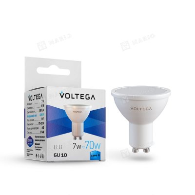 Лампочка Sofit GU10 7Вт 4000К, нейтральная (1шт)