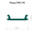 Вставка светорассеивающая 15 мм, мягкая Flexy PVC 15 для LINE 15, LED 03, GARDINA2 05 (100м) - схема