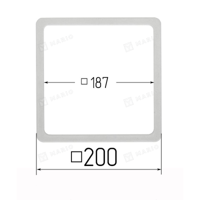 Термоквадрат 200х 200 (LED)