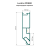 Профиль LumFer PDK80 Переход для карниза, белый (2м) - схема