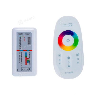 Контроллер General 12В 288Вт 24В 576Вт 24А RGB с радиопультом 