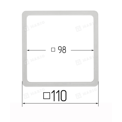 Термоквадрат 110х110 (LED)
