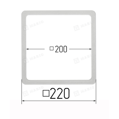Термоквадрат 220х 220 (LED)
