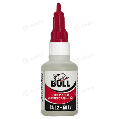 Клей BULL 50г CA12-50LV (вязкость)