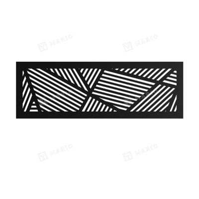 Комплект решётка магнитная с платформой П-01 (230х110мм), чёрная - решетка