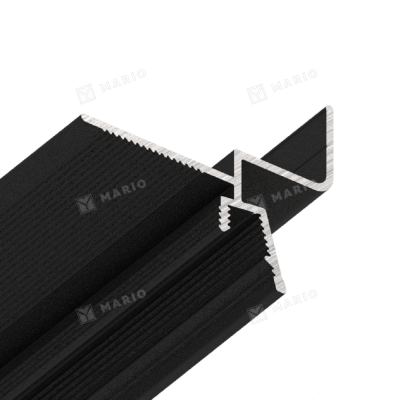 Профиль Kraab Gipps без демпфера, чёрный (2м)