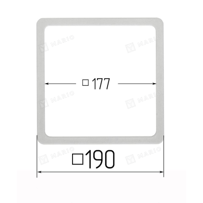 Термоквадрат 190х 190 (LED)