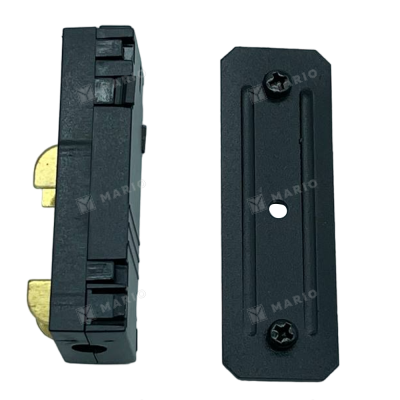 Соединитель прямой для трековой системы Slim Line, чёрный, 254520 вид 3