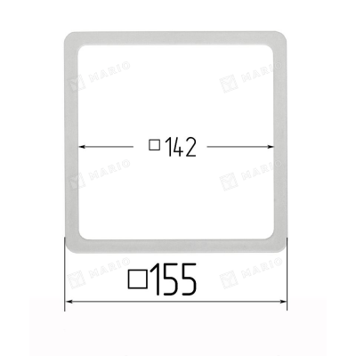 Термоквадрат 155х 155 (LED)