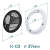 Решётка вентиляционная с платформой К-03 (d37) магнитная, чёрная - схема