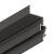 Профиль Alteza Contour-Pro LED, парящий под вставку, чёрный (2м) - 3D вид 2 Профиль Alteza Contour-Pro LED, парящий под вставку, чёрный (2м) - 3D вид 2