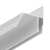 Профиль Flexy KONTUR 01 (ПФ5642) Контурный, некрашеный (2м) - 3D Профиль Flexy KONTUR 01 (ПФ5642) Контурный, некрашеный (2м) - 3D