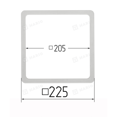 Термоквадрат 225х 225 (LED)