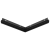 Угол внешний 90° Kraab EUROKRAAB, 20х20 см, чёрный - 3D