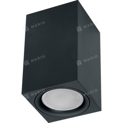 Светильник накладной Feron MR16 ML1744 GU10 точечный, чёрный 41198