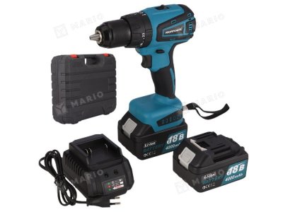 Аккумуляторная дрель бесщеточная ударная ProfiPower MKDHP-18V, E0087 - вид 2