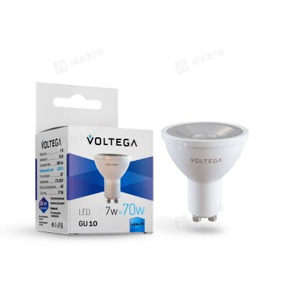 Лампочка Sofit GU10 Lens 7Вт 4000К, нейтральная (1шт)