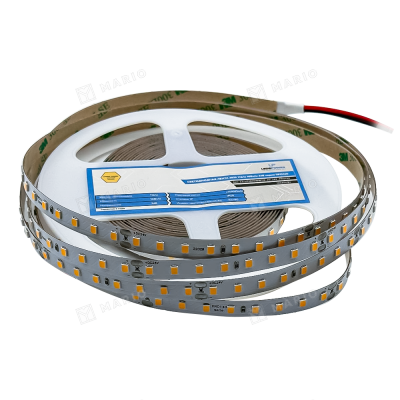 Светодиодная лента Leds Power 24В 112св-д м (10Вт м) IP20 тёплый белый, Про140 (5м) 005157