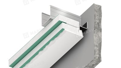 Теневой профиль KRAAB GIPPS без демпфера