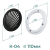 Комплект решётка магнитная с платформой К-04 (d140мм), чёрная - схема